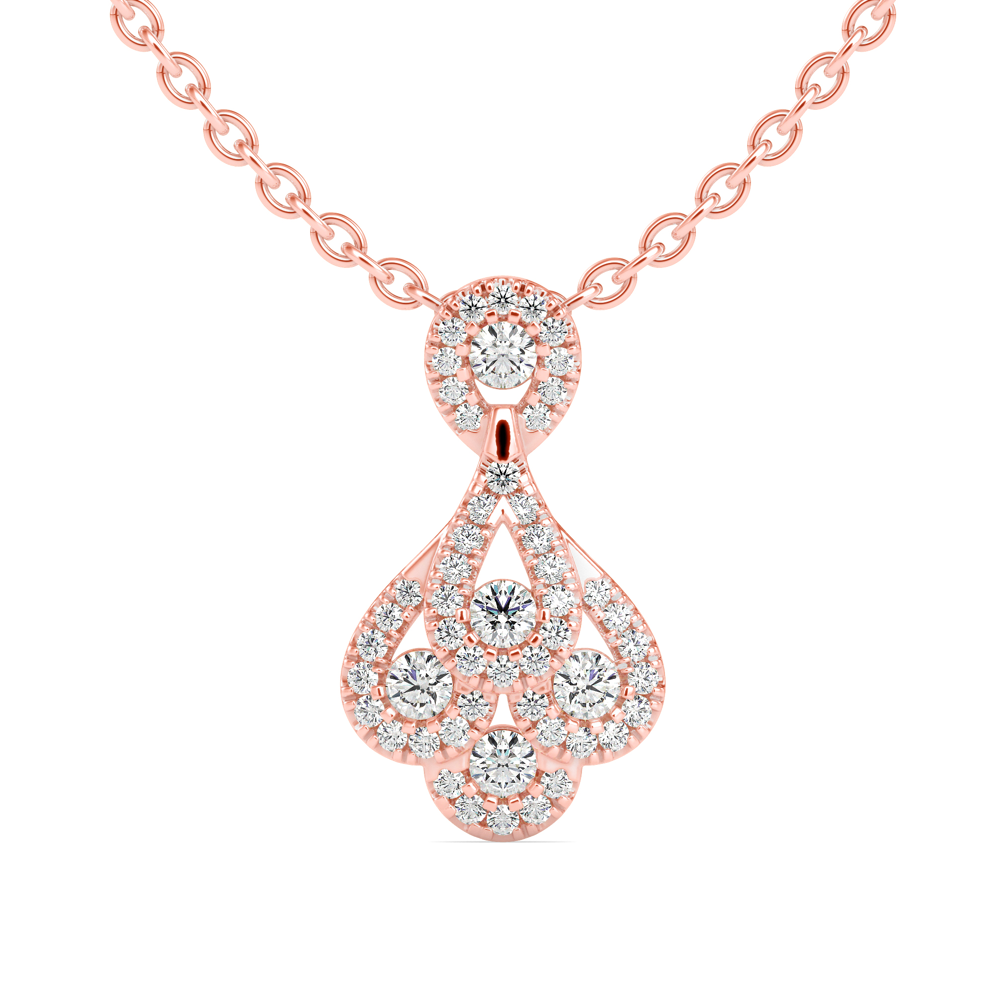 Cadence Rose Pendant