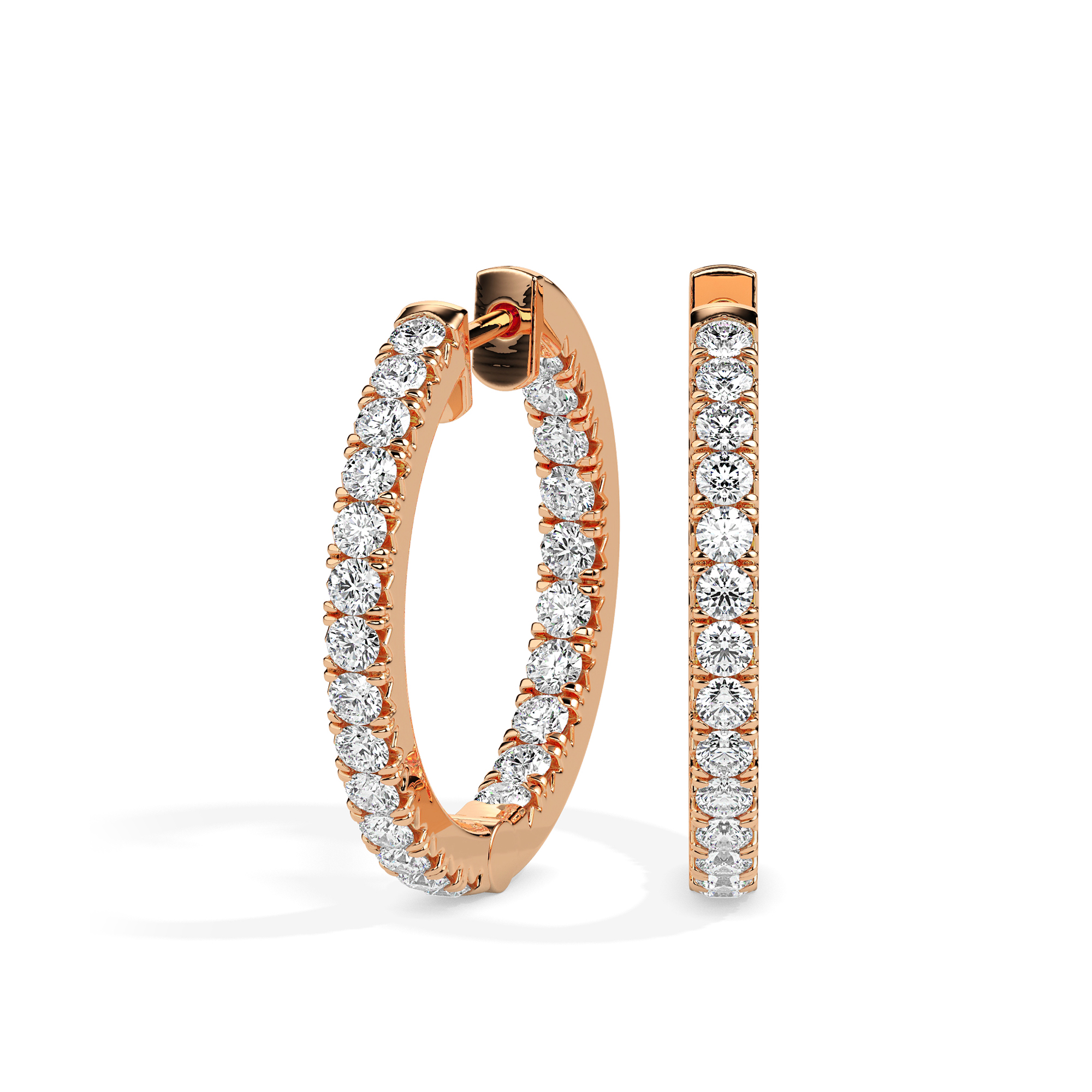 Opaline Luxe Hoops