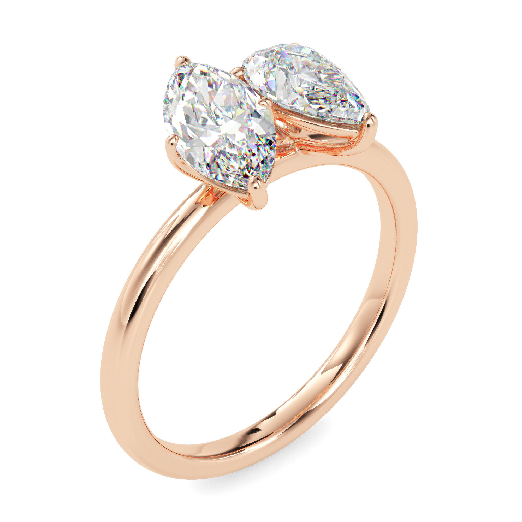 Lustrous Refined Ring